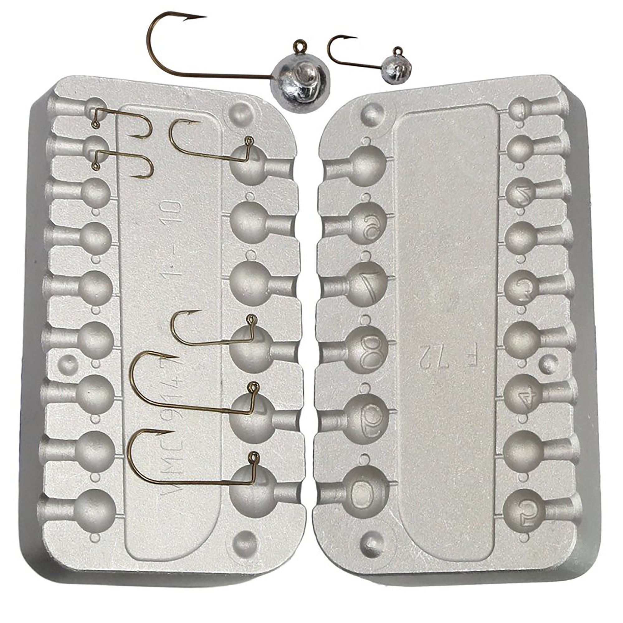 Ultra Light Jig Fishing Lead Mould 1-2-3-4-5-6-7-8-9g Jig head Mold