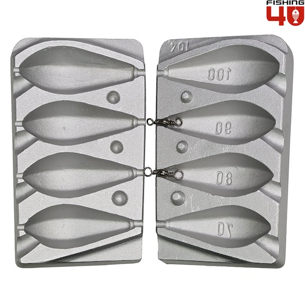 Fishing Lead Weight Molds Etsy