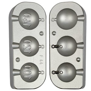 Cannon Ball Lead Mold 100-120-140g Shore Fishing Boat Fishing Carp Fishing