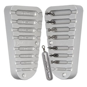 Pencil Drop Shot Lead Fishing Mold 2-4-6-8-10-12-15-20g Lead Mold Weights & Sinkers