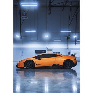 Lamborghini Huracan Automotive Car Poster #018 - 8k+ Ultra Resolution Wall Art- Home Decor - Stunning Quality