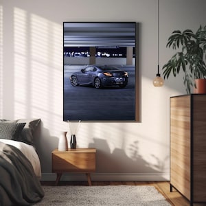 Toyota FRS GR86 Automotive Car Poster #004 - High Resolution Wall Art- Home Decor - Perfect Gift - No AI