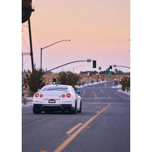 Nissan GTR R35 Automotive Car Poster #003 - High Resolution Wall Art- Home Decor - Perfect Gift - No AI