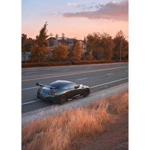 Nissan GTR R35 Automotive Car Poster #010 - High Resolution Wall Art- Home Decor - Perfect Gift - No AI