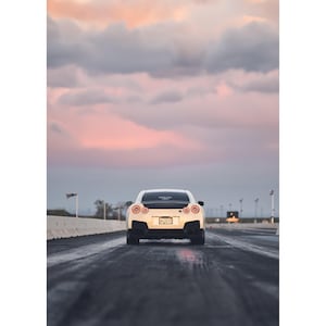 Nissan GTR R35 Automotive Car Poster #009 - High Resolution Wall Art- Home Decor - Perfect Gift - No AI