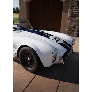 Shelby Cobra High Resolution Car Poster #006 - High Resolution Wall Art- Home Decor - Perfect Gift - No AI