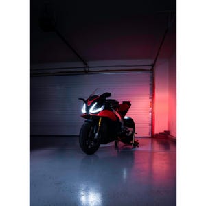 Aprilia RSV4 1100 Factory Motorcycle Poster #031 - 8k+ Ultra Resolution Wall Art- Home Decor - Stunning Quality