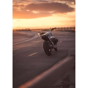 BMW R nine T Motorcycle Poster #005 - High Resolution Wall Art- Home Decor - Perfect Gift - No AI