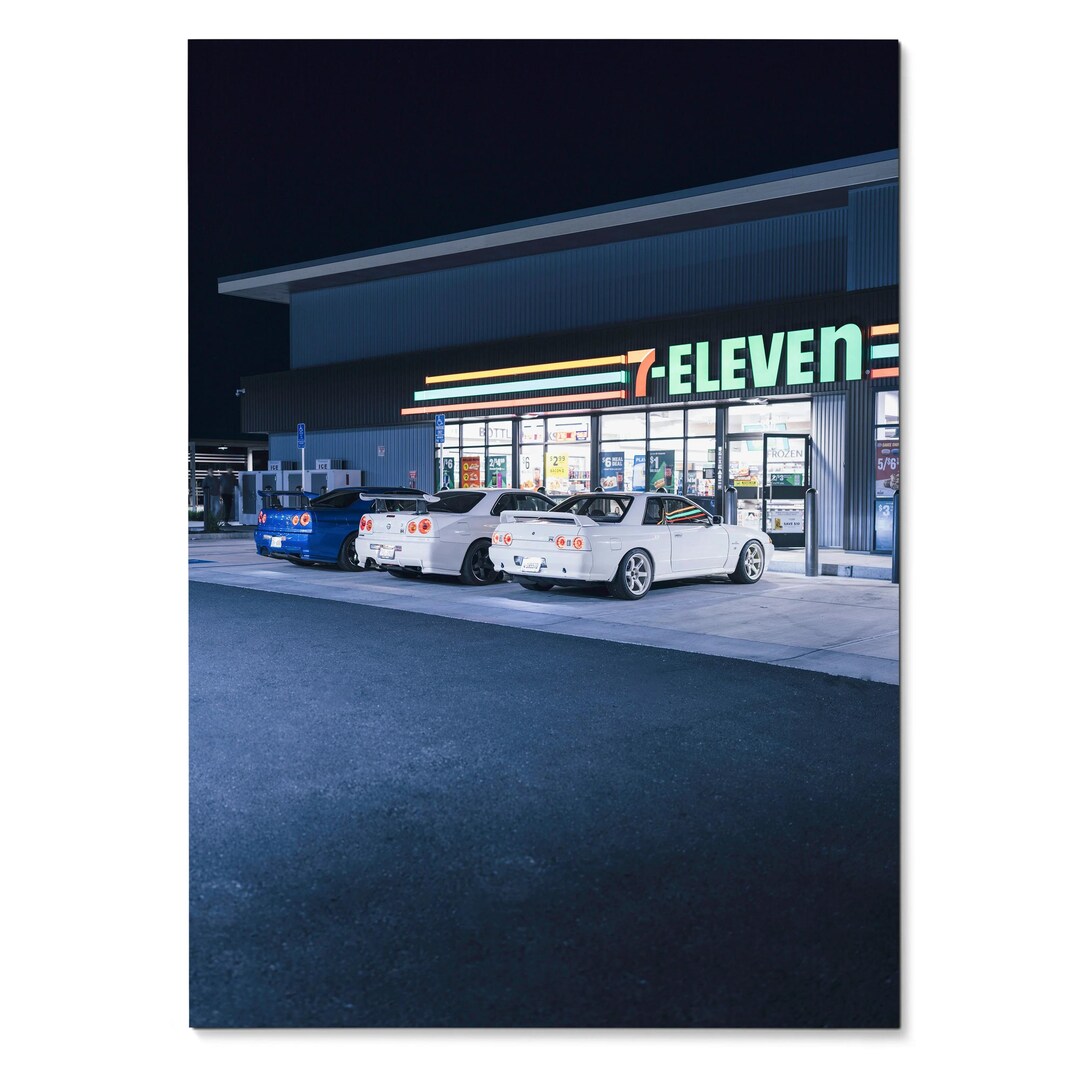 Póster del Nissan GTR R32 y R34 Skyline #004 - Arte mural de alta ...
