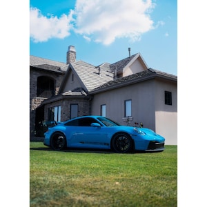 Porsche 911 GT3 High Resolution Car Poster #002 - High Resolution Wall Art- Home Decor - Perfect Gift - No AI