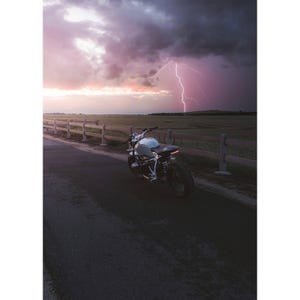 BMW R nine T Motorcycle Poster #001 - High Resolution Wall Art- Home Decor - Perfect Gift - No AI