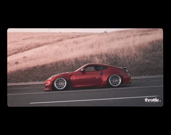 Nissan 370z gamingmuismat #012 - grote en XL verlengde autobureaumat - antislip auto-ontwerp - soepele precisiebediening