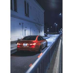 BMW F80 M3 Automotive Car Poster #003 - High Resolution Wall Art- Home Decor - Perfect Gift - No AI
