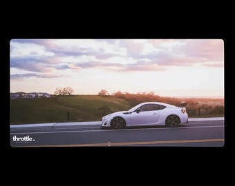 Toyota FRS-gamingmuismat #002 - grote en XL verlengde autobureaumat - antislip auto-ontwerp - soepele precisiebediening