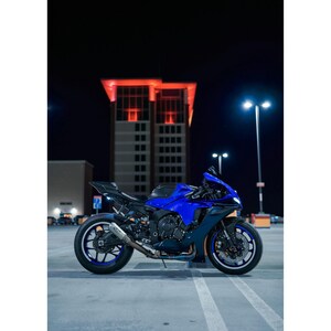 Yamaha R1 Motorcycle Poster #016 - High Resolution Wall Art- Home Decor - Perfect Gift - No AI