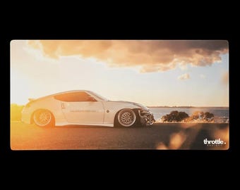 Nissan 370z Gaming Mouse Pad #006 - Large & XL Extended Car Desk Mat - Non-Slip Automotive Design - Smooth Precision Control
