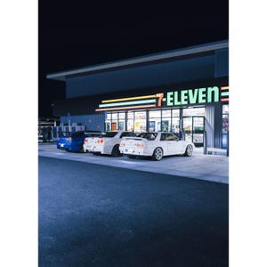 Nissan GTR R32 and R34 Skyline Automotive Car Poster #004 - High Resolution Wall Art- Home Decor - Perfect Gift - No AI