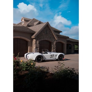 Shelby Cobra High Resolution Car Poster #004 - High Resolution Wall Art- Home Decor - Perfect Gift - No AI