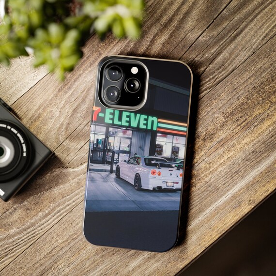 Nissan GTR R34 Skyline X 7-eleven JDM Car iPhone Case