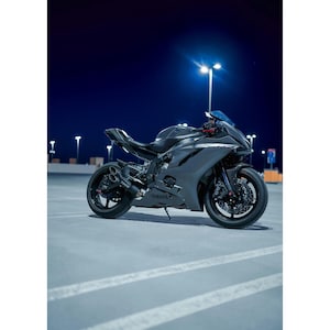 Yamaha R6 Motorcycle Poster #001 - High Resolution Wall Art- Home Decor - Perfect Gift - No AI