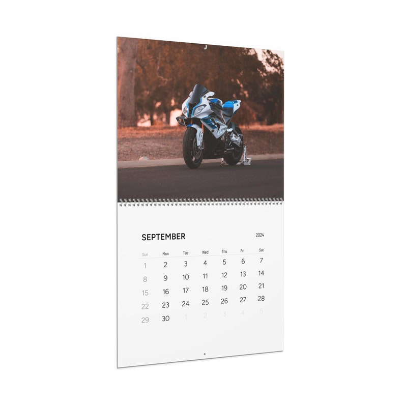 2024 Motorcycle Sportbike Calendar BMW S1000RR, Yamaha R1, Aprilia RSV4
