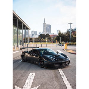Ferrari 458 Italia GT3 High Resolution Car Poster #001 - High Resolution Wall Art- Home Decor - Perfect Gift - No AI