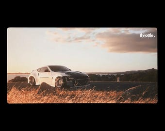 Nissan 370z Gaming Mouse Pad #004 - Large & XL Extended Car Desk Mat - Non-Slip Automotive Design - Smooth Precision Control