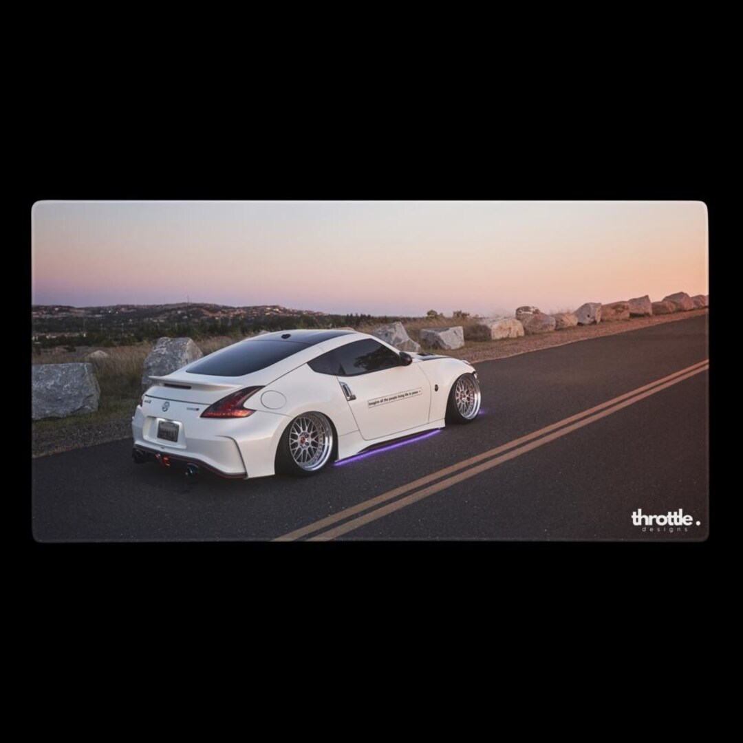 Nissan 370z Gaming Mouse Pad #001 - Large & XL Extended Car Desk Mat ...