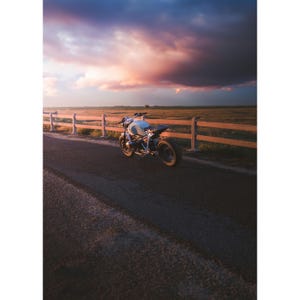 BMW R nine T Motorcycle Poster #004 - High Resolution Wall Art- Home Decor - Perfect Gift - No AI
