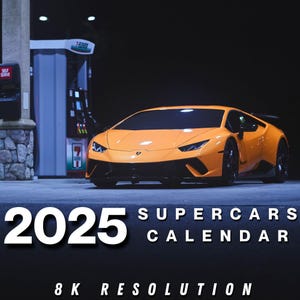 ランボルギーニ Lamborghini 2025 壁掛けカレンダー Lamborghini 2025 Wall Calendar - Calendars.com