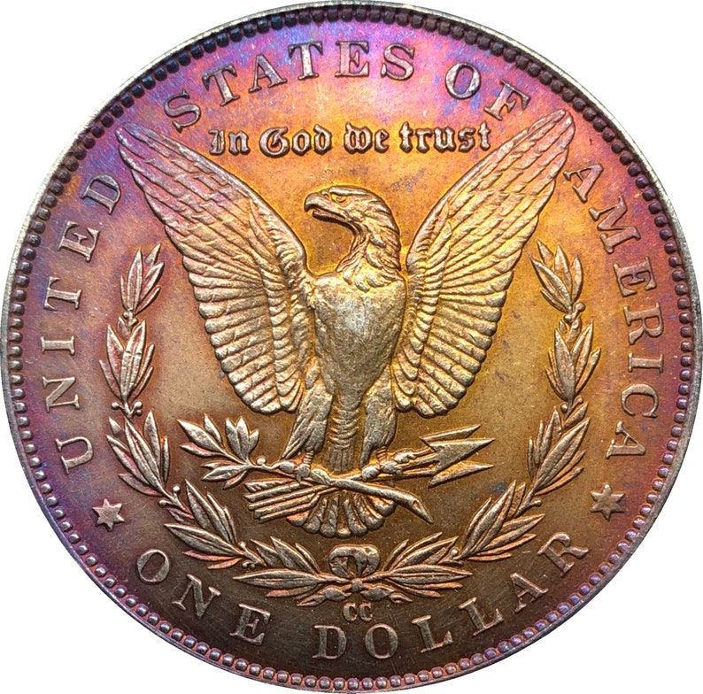 United States Of America 1885 CC Morgan One Dollar US Coin | Etsy