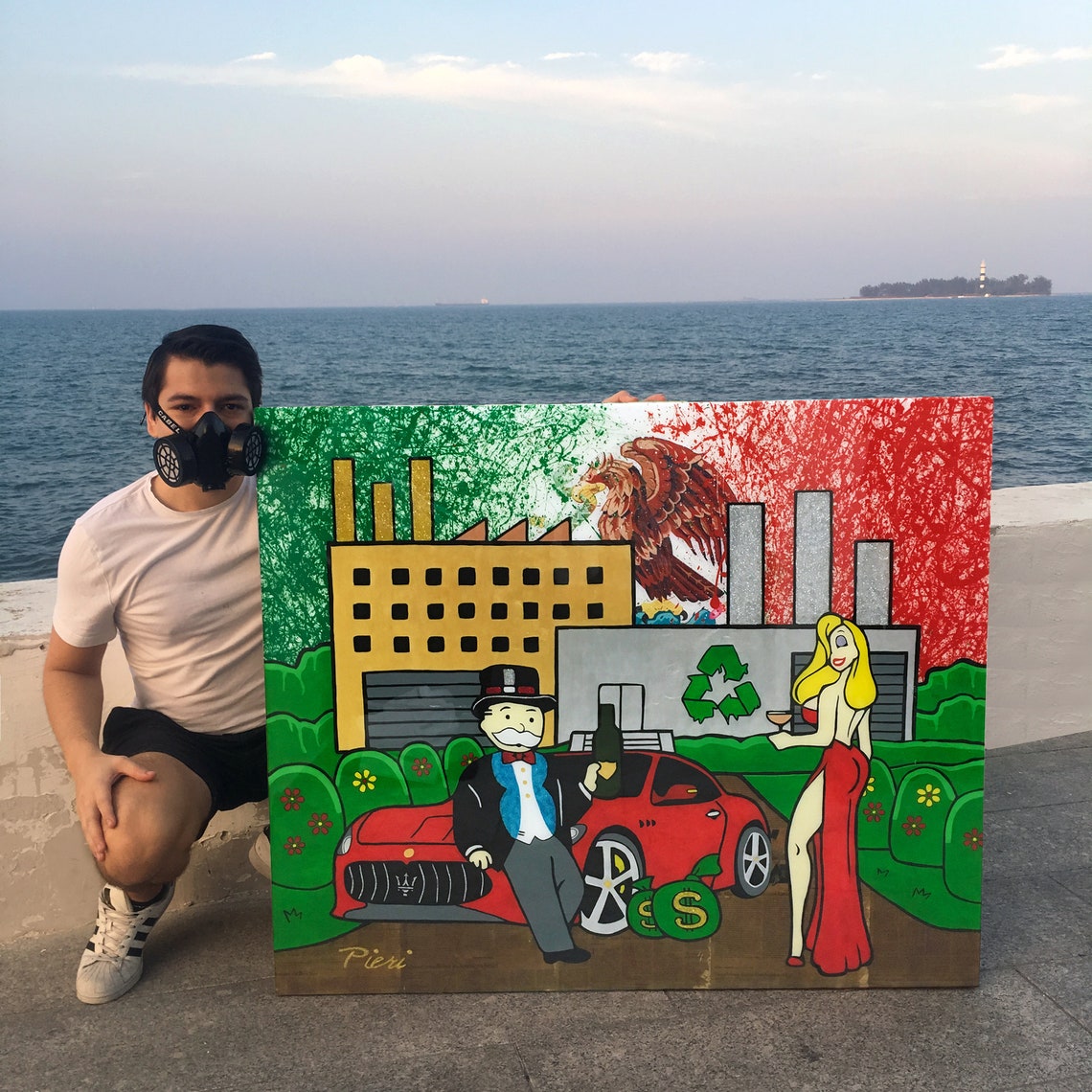 Alec Monopoly CANVAS ART by Pieri Art Etsy