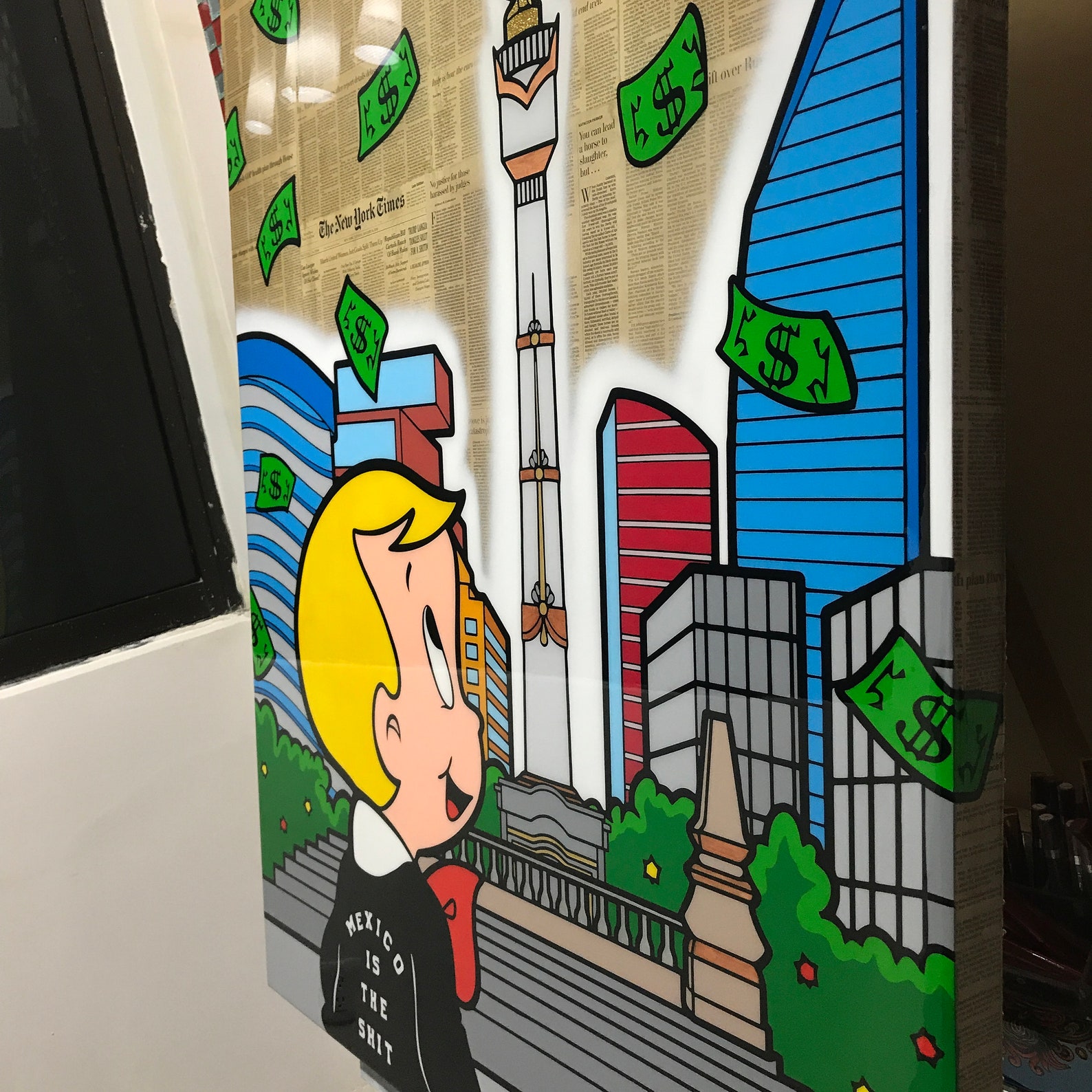 Alec Monopoly CANVAS ART by Pieri Art Etsy