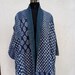 Indigo patchwork kantha kimono , Women wear , jacket, gift for her, quilted kimono, Soft and comfortable jacket , front open Luxury Coat