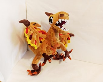 Favorite plush. Plush by reference. Sewing a plush toy to order. Plush toy Cannelloni Dragon according to a drawing. Custom Plush.