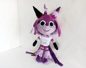 Lieblingsplüsch. Nähe ein Plüschtier auf Bestellung. Plüschtier nach einer Zeichnung. Inspiriert von Dendy's World Plüsch Ytta.