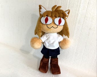 Favorite plush. Plush by reference. Sewing a plush toy to order. Plush toy Neco Arc according to a drawing. Custom Plush.