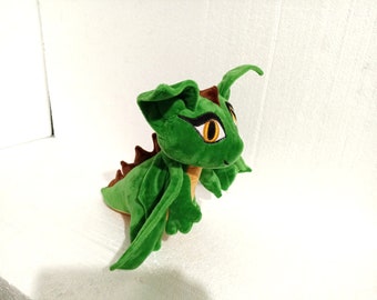 小さな緑のドラゴンのぬいぐるみ、30センチ - Etsy 日本