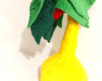 Peluche favorito. Palmera de peluche. Decoración del hogar. Coser un peluche por encargo. Peluche según un dibujo. Peluche personalizado.