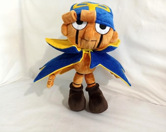 Favorite plush. Inspired by the character Geno.  Sewing a plush toy to order. Plush toy according to a drawing. Custom Plush.