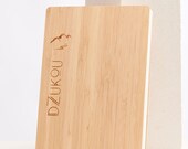 Dzukou Tiger Trail - Bamboo Notebook - Bullet Journal - Hardcover - Small A5 Notebook - 130 x 188 mm - Blank Pages or Dotted Pages