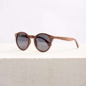 Dzukou Dernier Cri - Lunettes de soleil en bois - Lunettes de soleil en bambou - Lunettes de soleil polarisées Femme