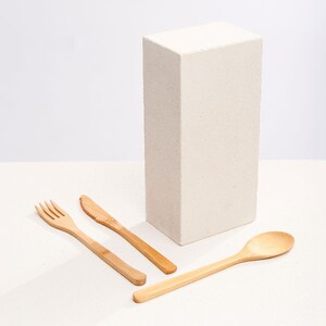 Bamboo Cutlery: Sustainable, Stylish, Wooden, Eco - Friendly Reusable Cutlery