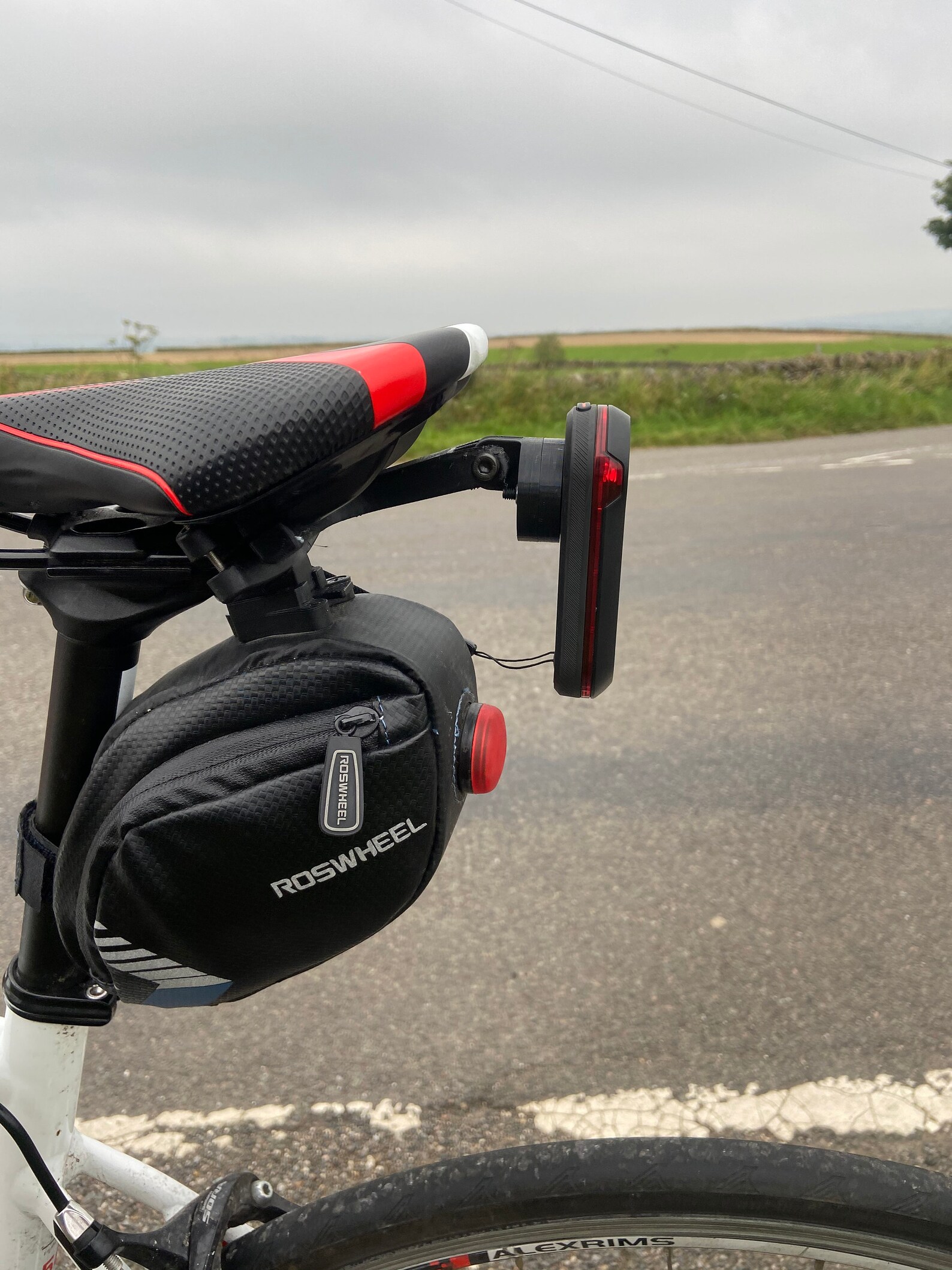 Garmin Varia GoPro Saddle Mount 3D Printed Etsy