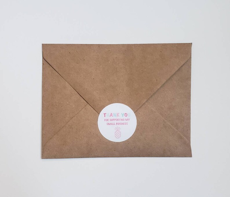 Personalized Etsy Logo Sticker Sheet