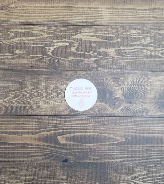 Personalized Etsy Logo Sticker Sheet