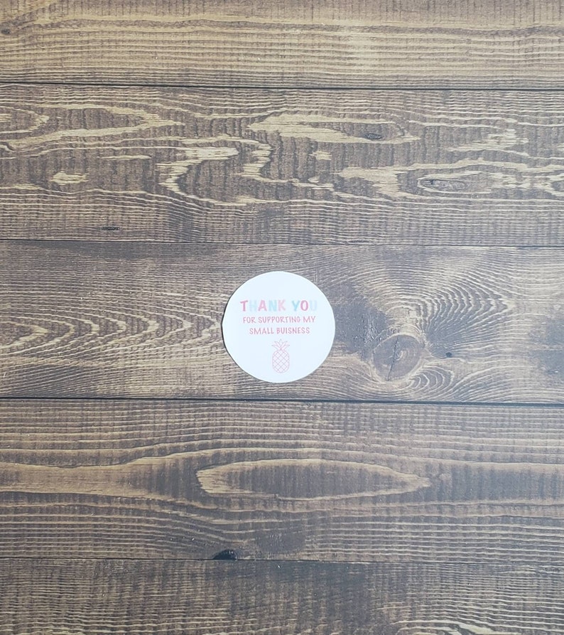 Personalized Etsy Logo Sticker Sheet