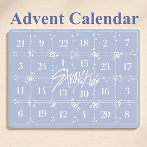 2025 Stray Kids Sticker Advent Calendar Skzoo