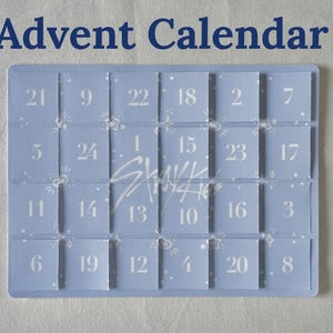 2025 Stray Kids ステッカー アドベントカレンダー Skzoo