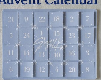 2025 Stray Kids Sticker Advent Calendar Skzoo